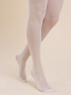 NWT Noosh Play Pointelle Free Hugging Seamless Tights